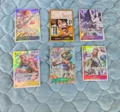 ワンピカ　神の島の冒険　srパラレル等 6枚