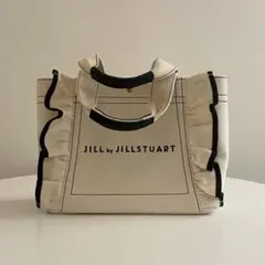 JILL by JILLSTUART フリルトート小　アイボリー