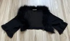 【美品】五分袖ボレロ【パステルマム】フリーサイズ