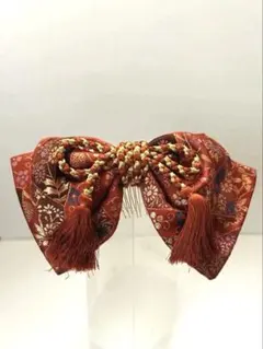 和装用　リボン髪飾り