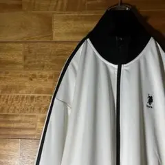 極美品】パーリーゲイツ トラックジャケット ミニワッフル白 サイズ6