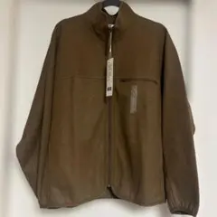 新品未使用　美品UNIQLO U ブラウン ジャンパー Lサイズ