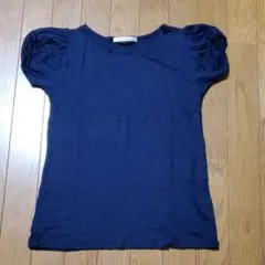 MELROSE  CLAILE  カットソー　ネイビー　Mサイズのサムネイル