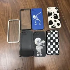 iPhone7、iPhone8、iPhoneSE第2,第3世代ケース 7点セット