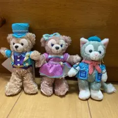 ダッフィー シェリーメイ ジェラトーニぬいぐるみバッジ