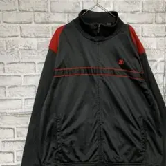 スターター ジャージ　トラックジャケット　ブラックL ロゴ刺繍86