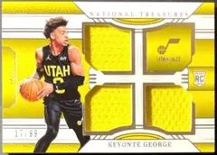 99枚限定 Keyonte George NT RC Triple J NBA