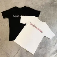 backnumber ロゴ　Tシャツ　S（黒）とXS（白）2枚セット