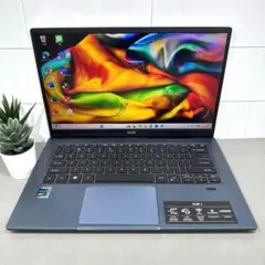 【極上品】Acer swift3スチームブルー☘11世代i5☘NVMe512