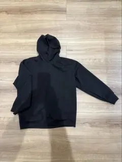 UNIQLO C ブラック フード付きパーカー XL