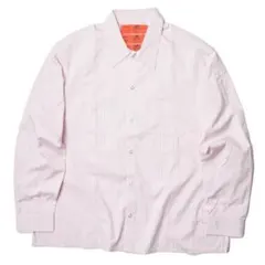 RED KAP×BEAUTY&YOUTH 別注PINK STRIPE SHIRT