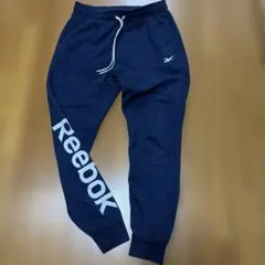リーボック スウェットパンツ　メンズM 紺色