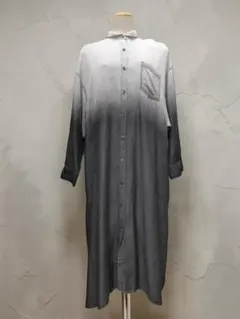 新品未使用品】新作 M.U.L. 脱色ロングシャツ BLK フリーサイズ - メルカリ