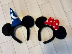 ミッキー　ミニー　カチューシャ
