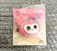 TWICE LOVERYS ぬいぐるみヘアピン モモ　モブリー　GIGO
