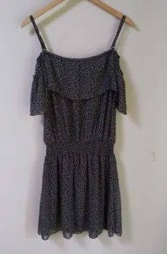 MAJESTIC LEGON オフショルダー小花柄キャミワンピース