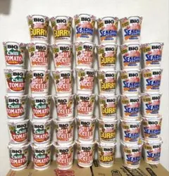日清 カップヌードル BIG 40個 詰め合わせ 匿名配送 ③
