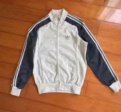 70s vintage adidas フランス製 ATP 白×紺 ジャケット