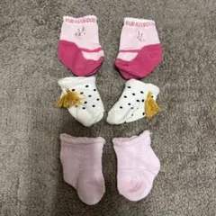 petit main と　RUB A DUBDUBベビー靴下3足セット