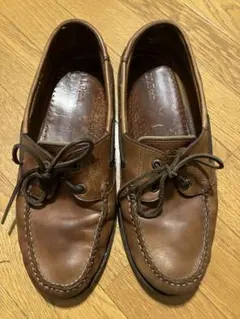 L.L.Bean ブラウン レザー ローファー　29.5のサムネイル
