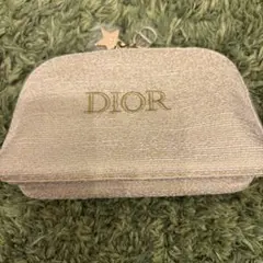 Dior ゴールド　ポーチ　新品　未使用