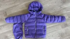 mont-bell モンベル フード付きダウンコート キッズ 130