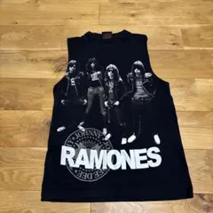 RAMONES タンクトップ Sサイズ ブラック バンドT