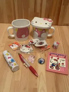 ハローキティ ストラップ70個セットヤシノミアサリ姫ラスト品最安