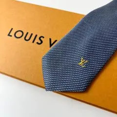未使用級 ルイヴィトン Louis Vuitton ネクタイ シルク100%