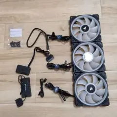 Corsair LL120 RGB ファン 3個セット コントローラー付き