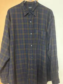 BEAMS チェック柄 長袖シャツ メンズ Mサイズ