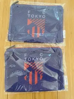 FC東京 メッシュポーチ 2個セット