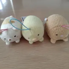 【おまけつき】すみっコぐらし　ねこ　ぺんぎん？　とんかつ　ぬいぐるみ