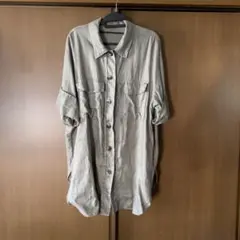 ミラオーウェン　モカ　リネンシャツのサムネイル