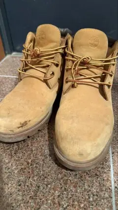 Timberland ベージュ ミッドカット 26.5cm