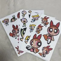 値下げしました。パワーパフガールズ シール 4枚セット　ステッカー