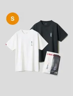 グラニフ　ドラゴンボールZ 人造人間17号&18号2パックアイコンTシャツS