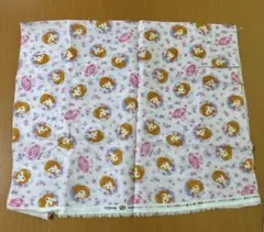 ソフィア　ディズニー　ガーゼ　布　生地　はぎれ