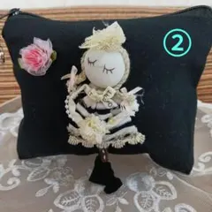 ハンドメイド　ポーチ