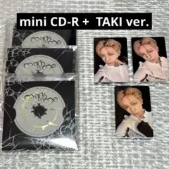 【即日発送】&TEAM mark on me ミニCD、トレカセット TAKI