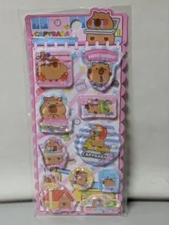 ♡カピバラ♡✨キラキラ✨️ウォーターinシール 【新品】【店舗購入】♡かわいい♡