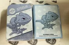 中国限定 ポケモンカードゲーム ハガネール デッキシールド＆ダメカン 新品未開封