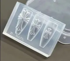 【翌日発送】Dnail シリコンモールド　クロス　ネイルパーツ