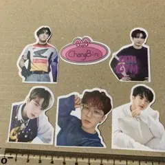 StrayKids チャンビン ステッカーセット 6枚