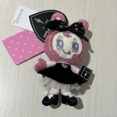 メゾピアノ 発表会　ベリエちゃん　ぬいぐるみチャーム 黒