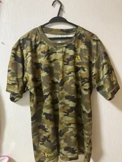 ゴールドジム　迷彩 半袖 Tシャツ　トレーニング　ジム