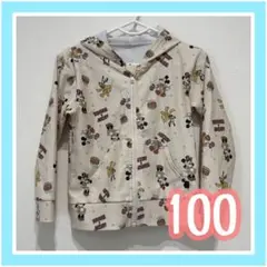 キッズ142＊　キッズ用ラッシュガード　ミッキー　水着　100