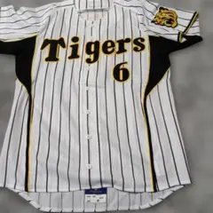 【美品】阪神タイガース　金本選手プロコレ　ビジターユニフォーム　6 美品】阪神タイガース 金本選手プロコレ ビジターユニフォーム 6