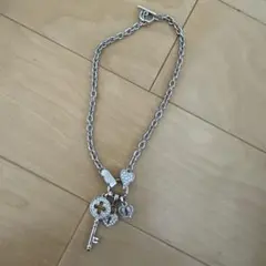 鍵とハートのチャーム ネックレス