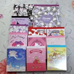 サンリオキャラクター メモ帳12冊セット➀